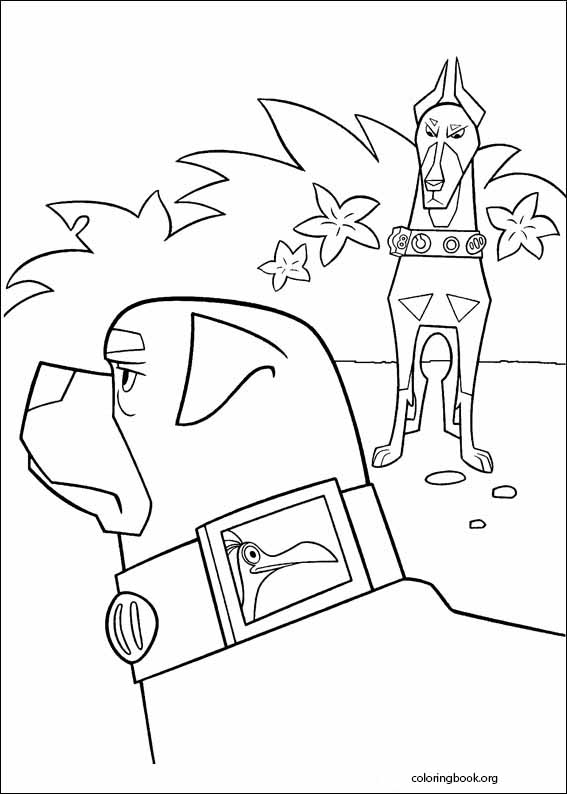 Up coloring page (047)