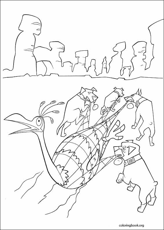 Up coloring page (049)