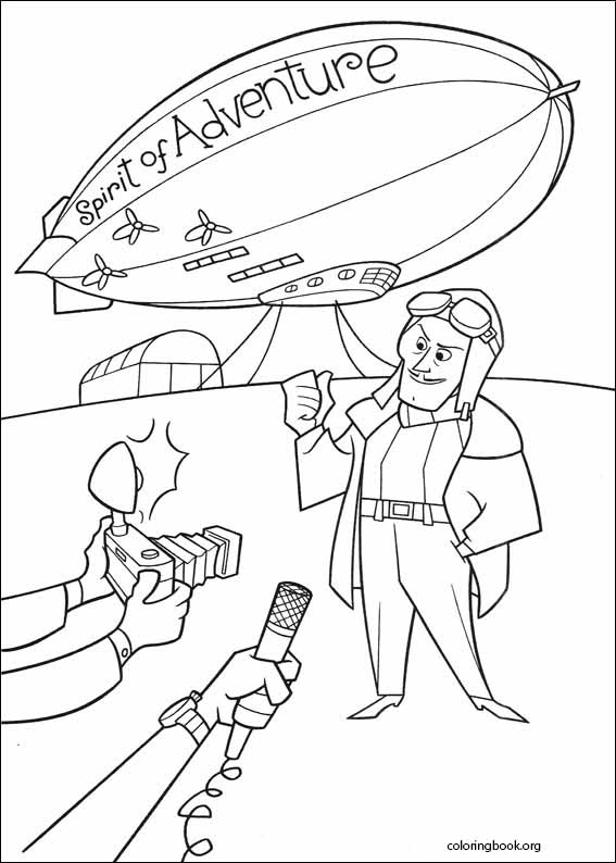 Up coloring page (062)