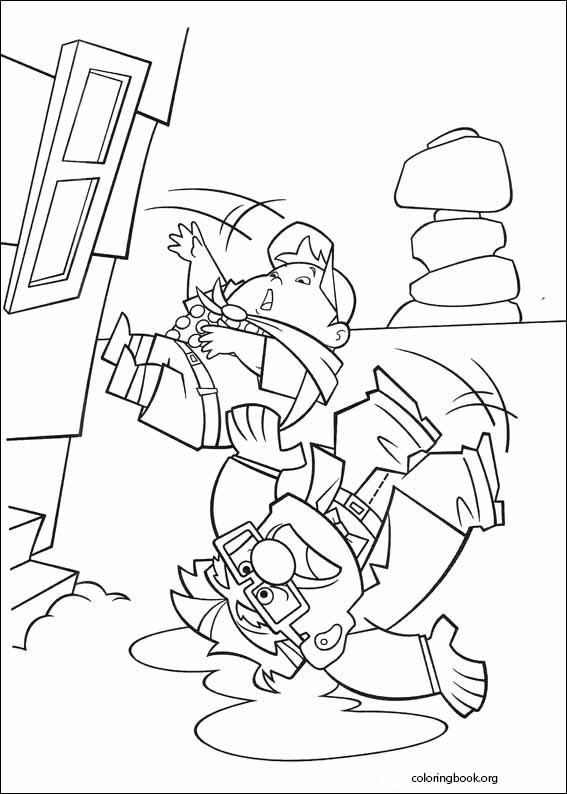 Up coloring page (070)