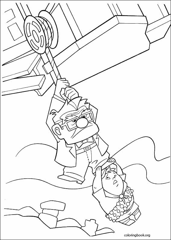 Up coloring page (073)