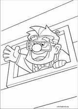 Up coloring page (077)