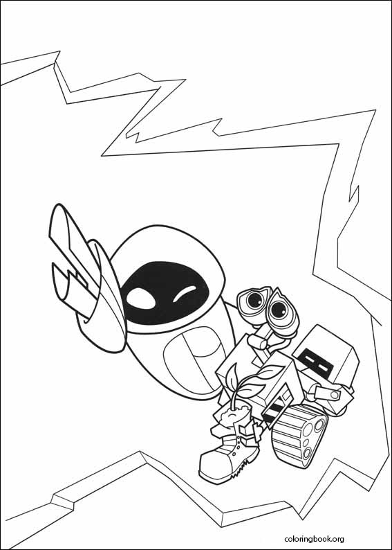 WALL-E coloring page (018)