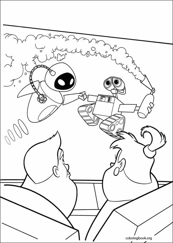 WALL-E coloring page (020)