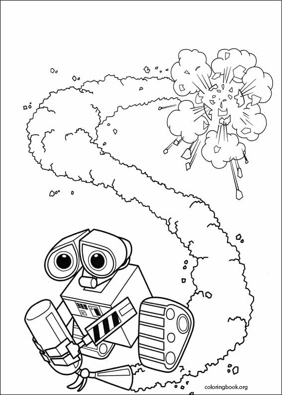 WALL-E coloring page (022)