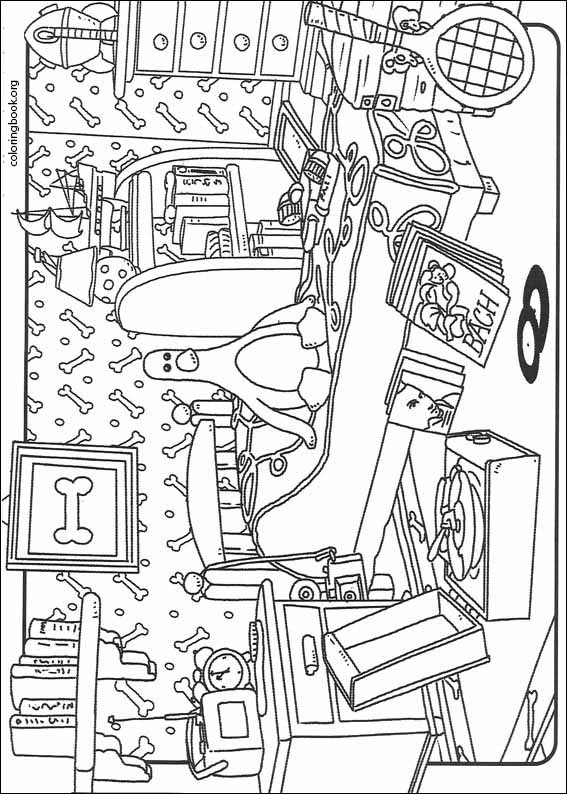 Wallace And Gromit coloring page (003)