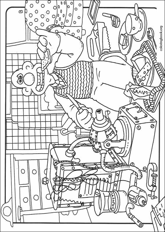 Wallace And Gromit coloring page (011)