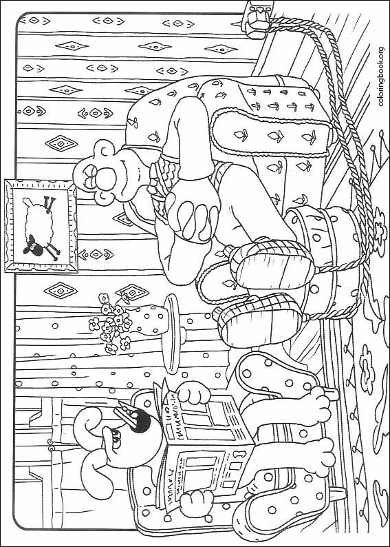 Wallace And Gromit coloring page (015)