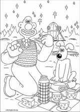 Wallace And Gromit coloring page (016)