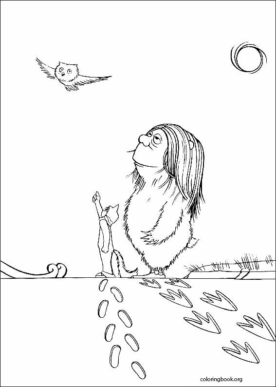 Where The Wild Things Are coloring page (003)