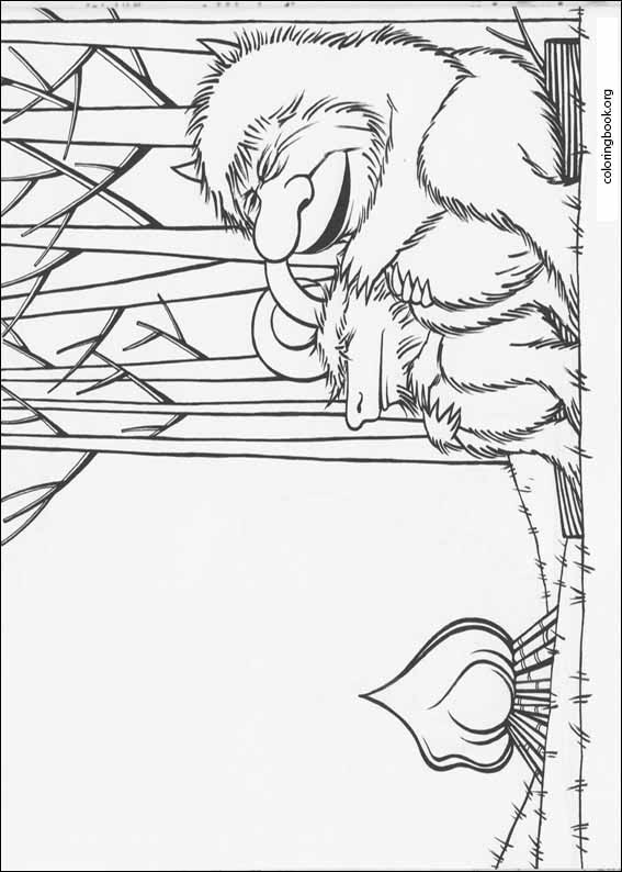 Where The Wild Things Are coloring page (004)