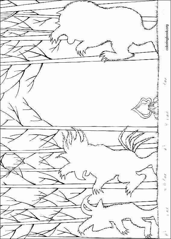 Where The Wild Things Are coloring page (006)