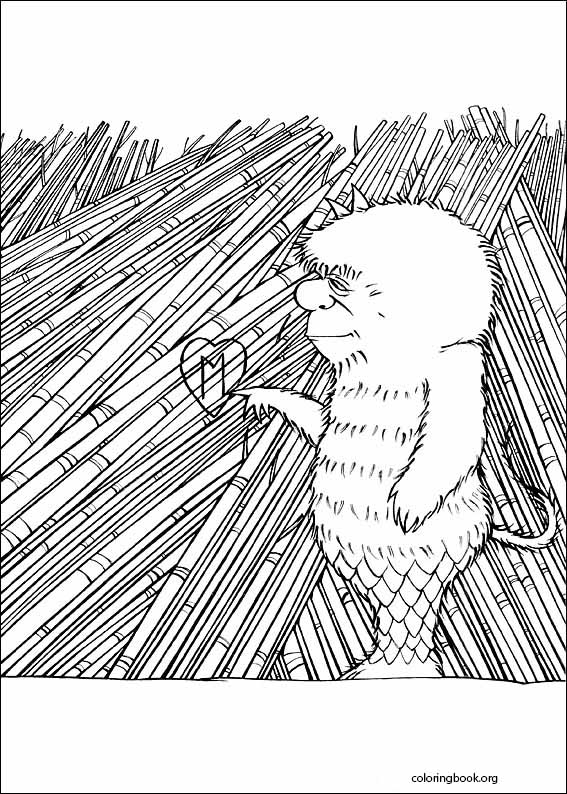 Where The Wild Things Are coloring page (009)