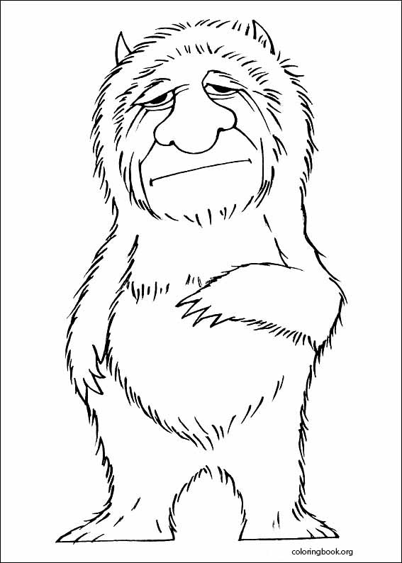 Where The Wild Things Are coloring page (010)