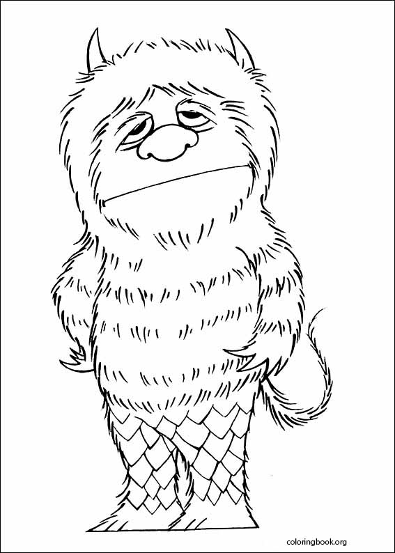 Where The Wild Things Are coloring page (014)