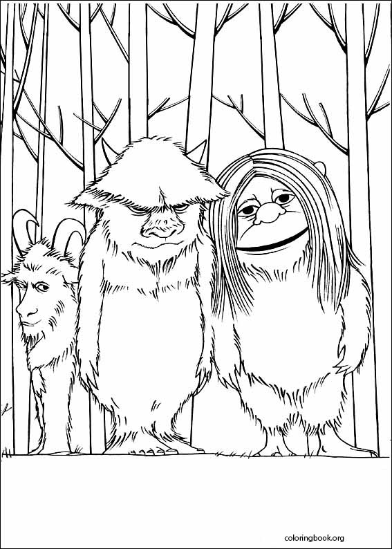 Where The Wild Things Are coloring page (015)