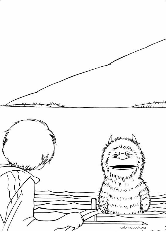 Where The Wild Things Are coloring page (017)