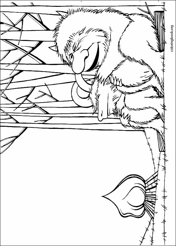 Where The Wild Things Are coloring page (018)