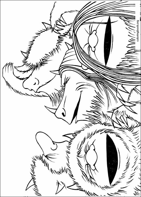 Where The Wild Things Are coloring page (019)