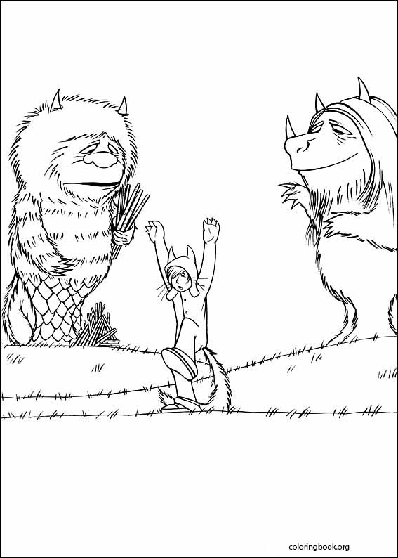 Where The Wild Things Are coloring page (020)