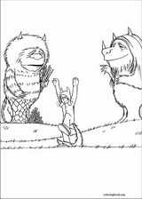 Where The Wild Things Are coloring page (020)