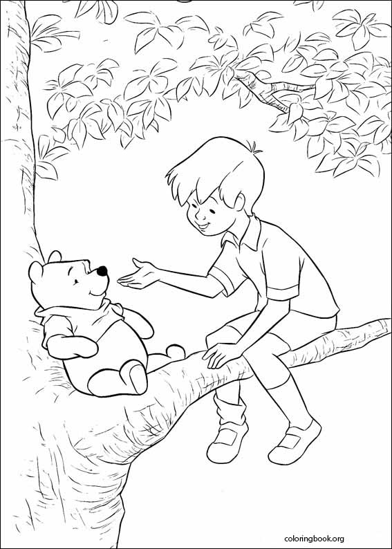 Winnie The Pooh coloring page (001)