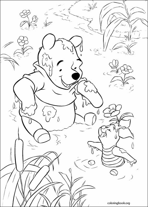 Winnie The Pooh coloring page (002)