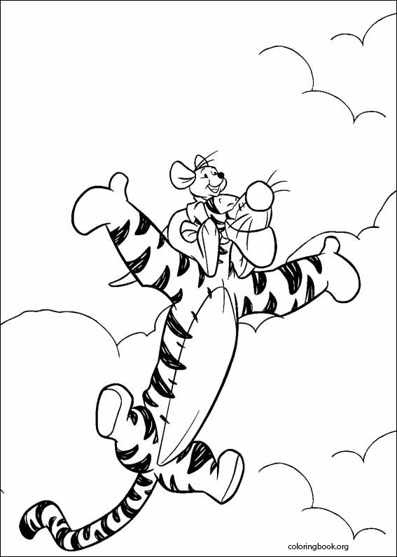 Winnie The Pooh coloring page (007)