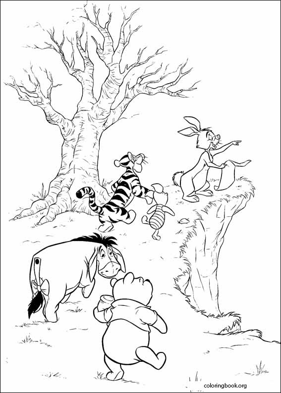 Winnie The Pooh coloring page (008)