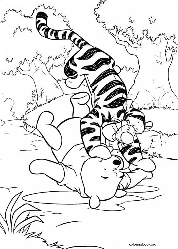 Winnie The Pooh coloring page (010)