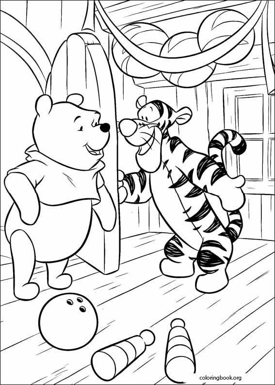 Winnie The Pooh coloring page (011)