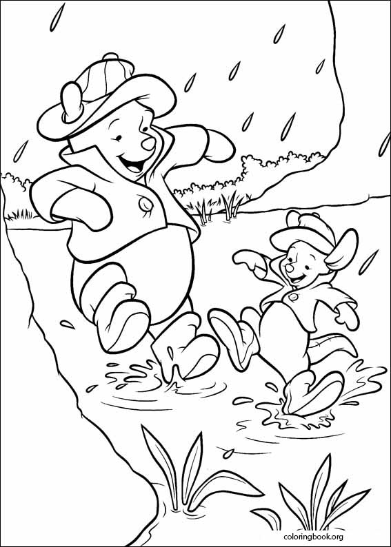 Winnie The Pooh coloring page (014)