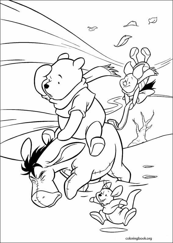 Winnie The Pooh coloring page (015)