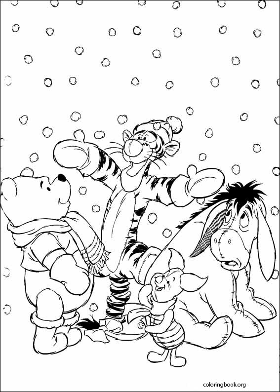Winnie The Pooh coloring page (018)