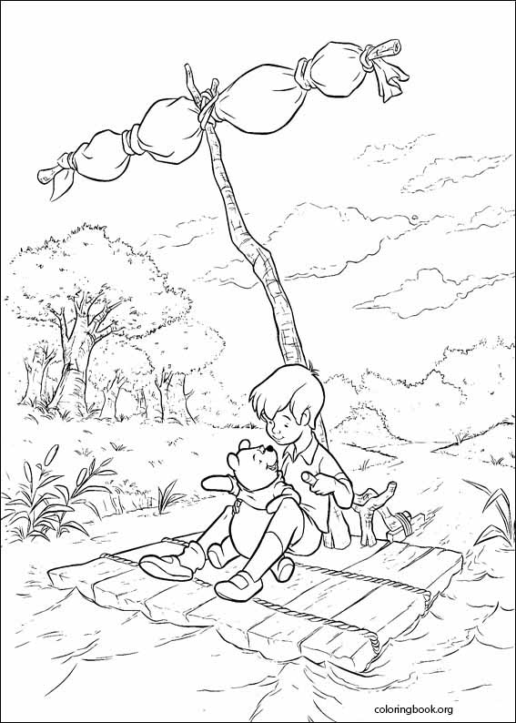Winnie The Pooh coloring page (020)