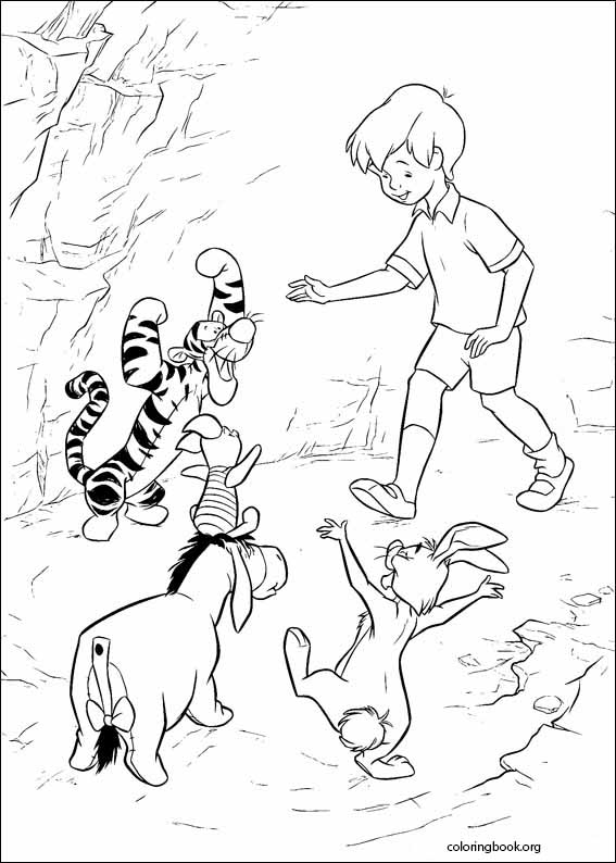 Winnie The Pooh coloring page (023)