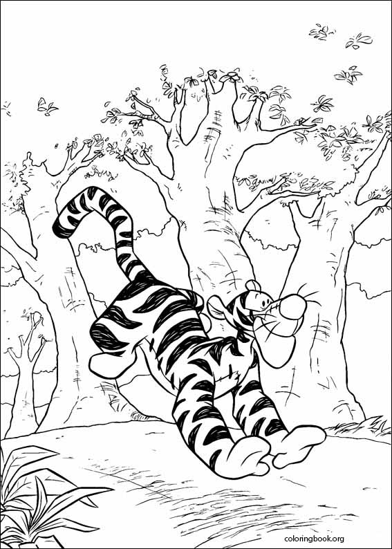 Winnie The Pooh coloring page (024)