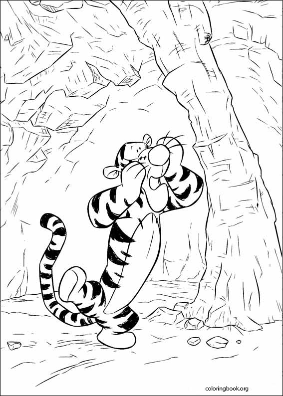 Winnie The Pooh coloring page (027)