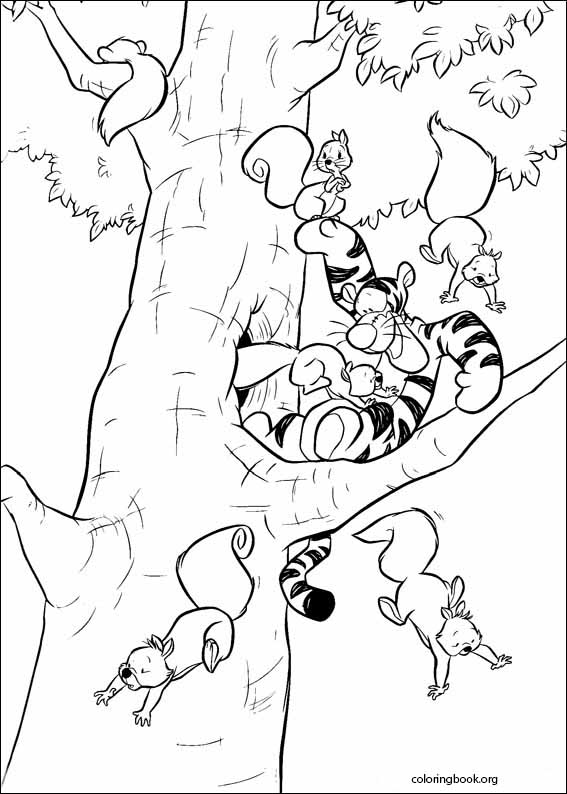 Winnie The Pooh coloring page (028)