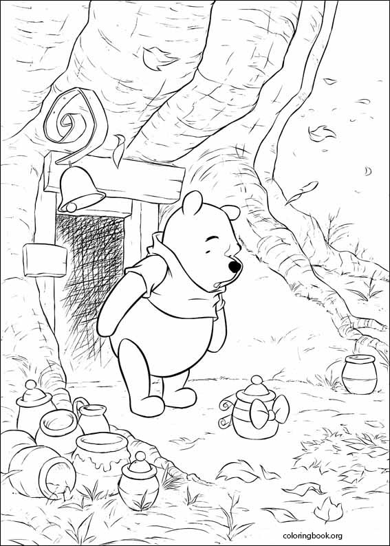 Winnie The Pooh coloring page (031)