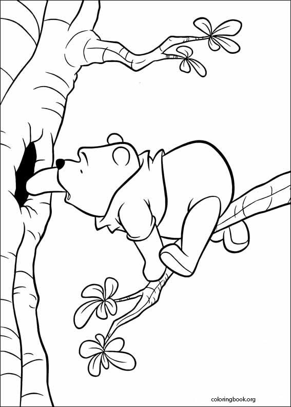 Winnie The Pooh coloring page (034)