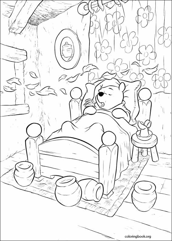 Winnie The Pooh coloring page (035)