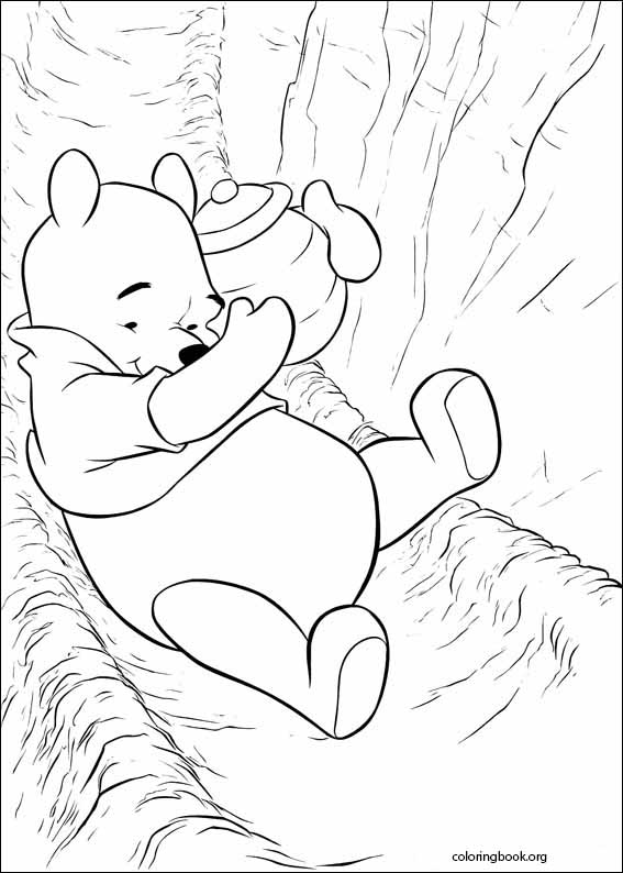 Winnie The Pooh coloring page (037)