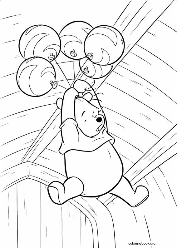 Winnie The Pooh coloring page (038)