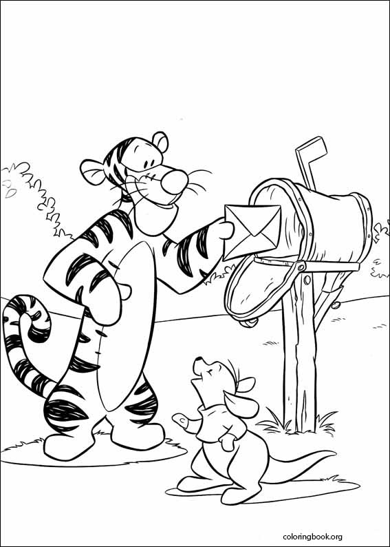 Winnie The Pooh coloring page (041)