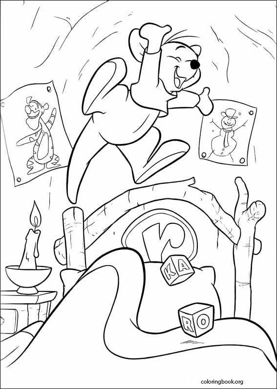 Winnie The Pooh coloring page (042)