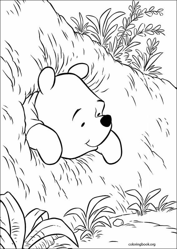 Winnie The Pooh coloring page (052)