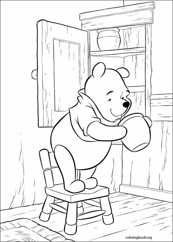 Winnie The Pooh coloring page (053)