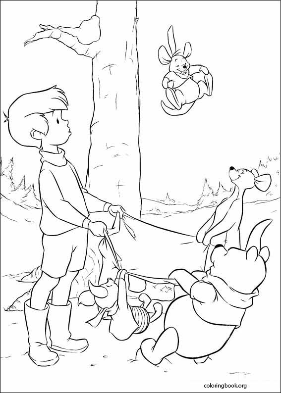 Winnie The Pooh coloring page (054)