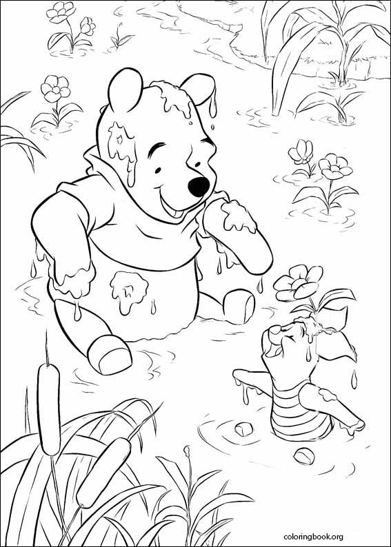 Winnie The Pooh coloring page (058)